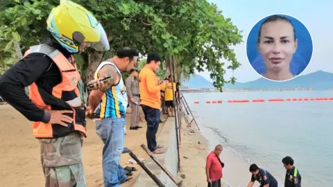 สาวรัสเซียดับปริศนา ชายหาดบางเสร่ จมน้ำ มีเลือดออกจมูก 