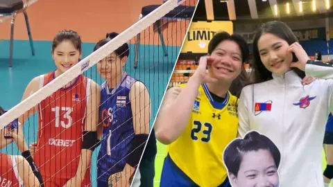 ล็อกเป้ามาจากบ้าน! นางฟ้าลูกยาง “มองโกเลีย” อวดภาพคู่ “วิภาวี” หลังเกมลีกเกาหลี