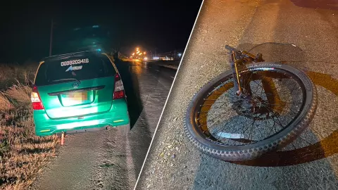 แท็กซี่เมาขับจากกทม. ชนนักปั่นดับอนาถคาถนนที่ชัยภูมิ 