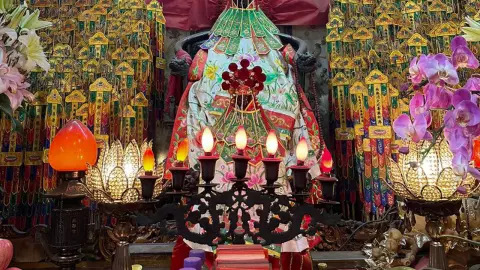 พิธีขอยืมเงิน "เจ้าแม่กวนอิมฮ่องฮำ 2567" ฤกษ์ดีหนึ่งปีมีครั้งเดียวห้ามพลาด