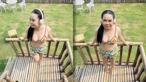 ตะลึง ตุ๊กกี้ สุดารัตน์ ปล่อยชอตเด็ด ใส่บิกินีอวดความแซ่บแบบซ่อนรูป