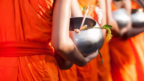 บุญพระวัดป่า