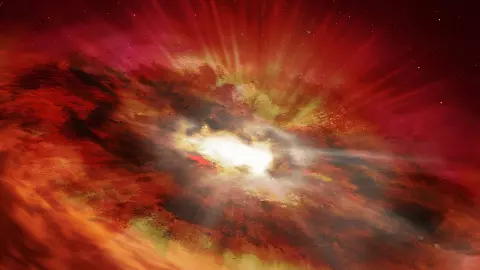 เผยภาพหลุมดำมวลยิ่งยวดในเอกภพยุคแรกเริ่ม