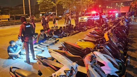 ตร.งัดกฎหมายเข้มปราบแก๊งแว้น ฟัน “กองเชียร์” เอาผิดพ่อแม่ ปรับ-ริบจยย.