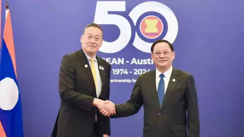 นายกฯ ไทย หารือ ทวิภาคี นายกฯ สปป.ลาว ผลักดัน ร่วมมือส่งเสริมการท่องเที่ยว