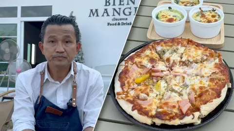 อาหารสไตล์ยุโรปกลางทุ่งนามหาสารคาม "เบียงมองเช" ชาวบ้านเข้าถึงได้ ราคาไม่แพง