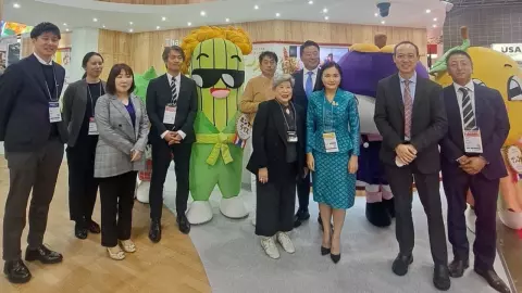 “นฤมล” ชมบูธไทยในงาน Foodex Japan 2024 เผยโอกาสสินค้าเกษตรเติบโต อนาคตสดใส