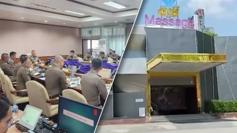 ตร.เชือดสถานบริการผิดกฎหมาย 5 แห่ง "เมรีอาบอบนวด" ในตำนานโดนด้วย