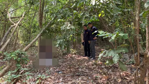 พบศพหนุ่มรัสเซียถูกแขวนคอตายปริศนาในป่าริมถนน ตำรวจเร่งตรวจวงจรปิด