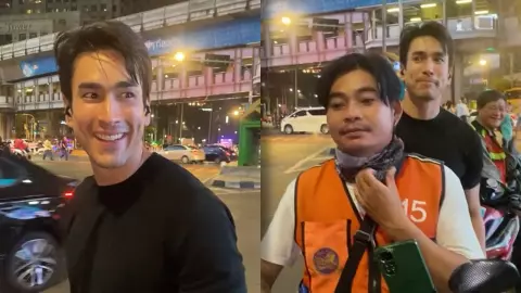 ณเดชน์ ทำพี่วินปลื้มหลังนั่งซ้อนมอเตอร์ไซค์ แฟนๆ ชื่นชมความติดดิน