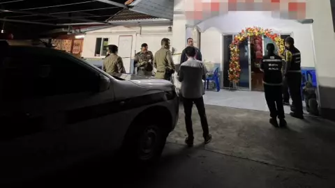 ดีเจวัยดึก รัวยิงสาวใหญ่สาหัส-จ่อหัวยิงตัวตาย คาร้านอาหาร ย่านนวมินทร์