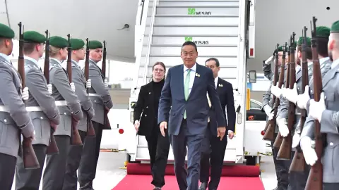 “เศรษฐา” เดินทางถึงเบอร์ลินแล้ว เตรียมพบ 8 นักธุรกิจรายใหญ่ระดับโลก