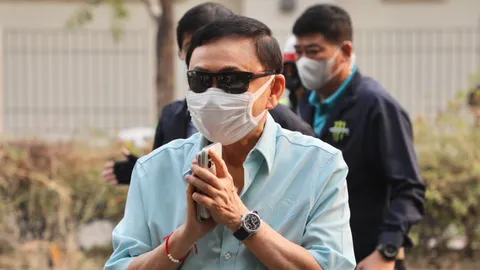 “ทักษิณ” แฮปปี้งานเลี้ยงต้อนรับชื่นมื่น เจอคนเก่าคนแก่-อาการปวดหลังดีขึ้น (คลิป)