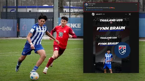 สู้ๆ คุณแม่ "พีรวัส" แข้งลีกบุนเดสลีกา 2 ให้กำลังใจลูกชาย หลังร่วมซ้อม "ทีมชาติไทย" ยู-20