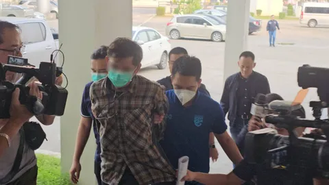 จับ "อดีตนักกีฬายิงปืน" ไล่ยิงดับ 1 เจ็บ 1 อ้างถูกมองหน้าขณะติดไฟแดง