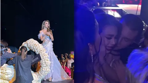 แห่วิจารณ์ประกวด Miss Fabulous Thailand หลัง น้ำเพชร ร่ำไห้ พลาดมงเพราะพวงหรีด