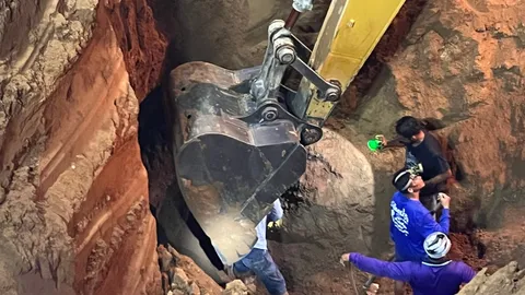 ชี้เหตุ ทรายเลื่อน ถล่มทับนักขุดทองบางสะพาน ดับคาบ่อ 