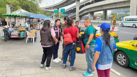 เจ้าหน้าที่ พม. ช่วยเหลือแล้ว เคสแม่เมาพาลูกน้อยเร่ร่อน นอนตามข้างถนน