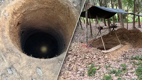 ห้ามไม่ได้ ชาวบ้านขุดหาทองบางสะพาน วิธีโบราณสืบทอดมาเป็นร้อยปี