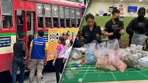 คุม 180 นักพนันส่งฟ้องศาลแขวง ทุกคนไม่สลด ไม่เครียด กลับโห่ร้องดีใจ