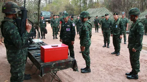 มทภ.1 ตรวจการฝึกด้วยกระสุนจริง ระดับกองพันประจำปี ของหน่วย พล.ร.9