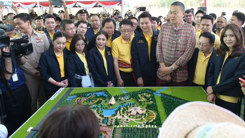 นายกฯ เยี่ยมสถานที่จัดงาน “พืชสวนโลก นครราชสีมา 2572” กำชับ ใช้งบฯ คุ้มค่า