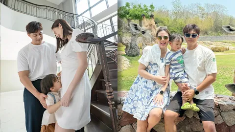 คู่รักดังฉลองครบรอบแต่งงาน 8 ปี พร้อมเผยข่าวดี เฉลยเพศลูกคนที่ 2