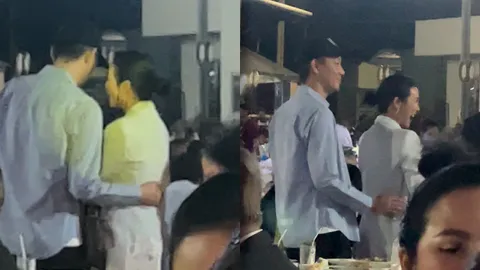 เปิดคลิป จิน-เก๋ โอบเอวใกล้ชิด ดูชัดๆ หลังถูกจับตาความสัมพันธ์ (คลิป)