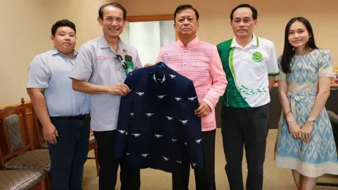 กาฬสินธุ์คิกออฟซอฟต์พาวเวอร์ ใส่เสื้อลายไดโนเสาร์มินิโมเคอร์เซอร์ ทุกวันศุกร์