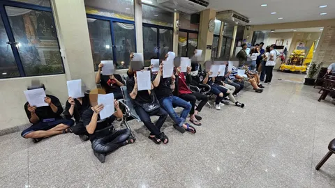 จับนายจ้างร้านนวด ซุกแรงงานต่างด้าวไร้ใบอนุญาต จ่อขยายผลแฝงการค้ากาม