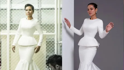 คุณแม่ลูกสอง หยิบชุดแต่งงานเมื่อ 10 ปีที่แล้วมาใส่ หุ่นอมตะยังเป๊ะไม่เปลี่ยน