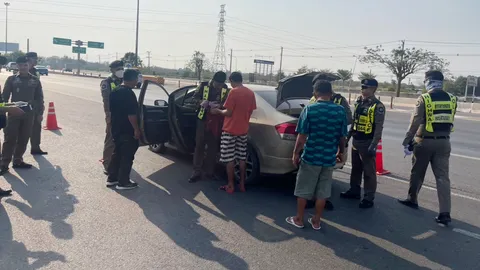 รวบ 3 ผู้ต้องหา หมายจับติดตัว ซุกเก๋งทะเบียนขาด 2 ราย เอี่ยวคดี "เสี่ยหมาส"