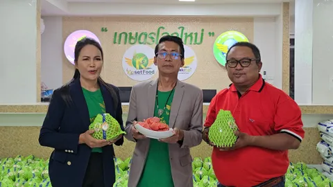 เกษตรฟู๊ด ไลฟ์สดขายส้มโอทับทิมสยามกับผู้ใหญ่บ้านฟินแลนด์ คาดวันเดียวขายได้แสนลูก