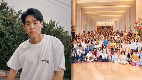 เห็นแล้วอึ้งเลย คุณพ่อบิวกิ้น เฉลยแล้ว ญาติที่มาดูหนัง หลานม่า มีกี่คน