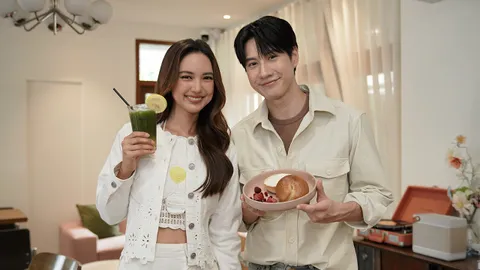 "บัว-ไบร์ท" บุกคาเฟ่ทำเมนูคลายร้อน รื้อฟื้นในวันแรกที่เจอกัน