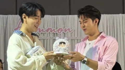 คัท ธนวัฒน์ โผล่เซอร์ไพรส์วันเกิดล่วงหน้า คิมม่อน วโรดม กลางงานแฟนมีตติ้ง