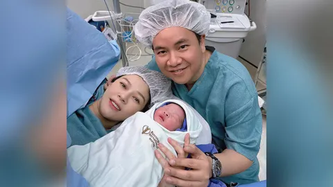 อดีตนางเอกจักรๆ วงศ์ๆ คลอดลูกสาว สามียิ้มแก้มปริ ได้ของขวัญวันเกิดชิ้นใหญ่