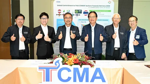 TCMA ย้ำโรดแม็ปปูนซีเมนต์ไทย ผนึกกำลังสู่การใช้พลังงานสะอาด