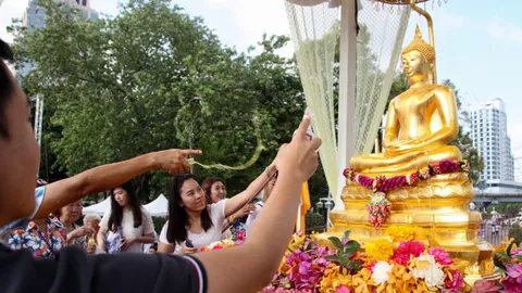 12 เม.ย. เช็กเส้นทาง "ขบวนพระพุทธสิหิงค์" เคลื่อนผ่าน จุดจอดให้สรงน้ำ 