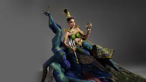 ปีนี้ขอสวย นัท นิสามณี แปลงโฉมเป็นนางสงกรานต์ ให้สมกับสโลแกน ปังมากพี่นัท