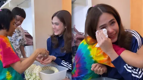 เผยคำอวยพรจาก ป้าเจี๊ยบ ถึง ชมพู่ อารยา สุดซึ้ง ทำน้ำตาแตกกันทั้งคู่