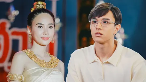 ขวัญฤทัย EP.4 หมอฉัตร ตกอยู่ในภวังค์รัก ขวัญฤทัย แปลงโฉมสวยจึ้ง ประกวดนางนพมาศ