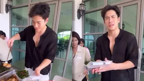 เม้าท์พระเอกดังเน้นกิน ไม่เน้นทำงาน แถมห่อข้าวกองละครกลับบ้าน (คลิป)