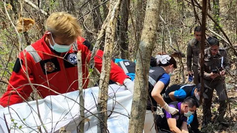 ศพหนุ่มนิรนาม ถูกฆ่าโหดมัดมือมัดเท้า ทิ้งใน อช.สุเทพ-ปุย