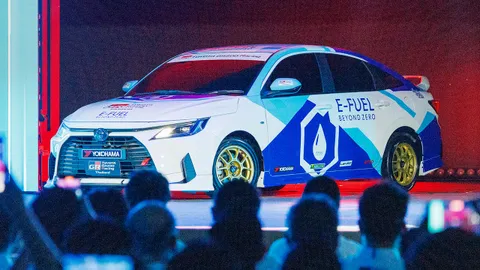 Toyota เตรียมส่ง Yaris e-fuel Ativ e-fuel และ Altis e-fuel ลงสนามในไทย