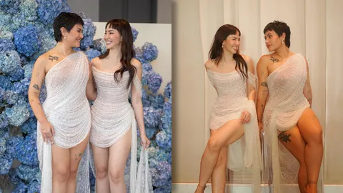 ส่องความปังคู่รักดัง LGBTQ+ ในชุดแต่งงาน ลุคนี้เจ้าสาวฝาแฝดสวยมาก (คลิป)