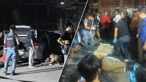 ทลายโรงงานยาบ้า ยึดแท่นปั๊มกลางเมืองสุพรรณบุรี พร้อมของกลางกว่า 5 ล้านเม็ด