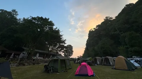 หนีร้อนนอนช่องเย็น จุดกางเต็นท์ยอดฮิต อช.แม่วงก์ ชิลๆ 17 องศาฯ 