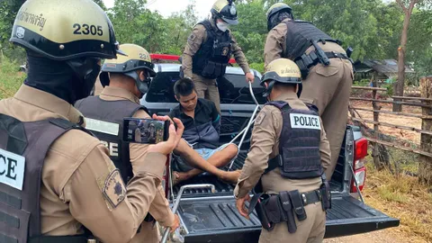 หนุ่มทาสยาคลั่ง บุกฟันคอเพื่อนบ้านปางตาย ก่อนใช้มีดตัดคอหมา 2 ตัว