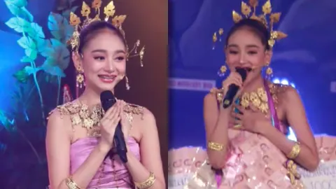 นุ่น ดำดง เปิดใจครั้งแรก ขึ้นคอนเสิร์ต ผู้ใหญ่บ้านฟินแลนด์ พวงมาลัยเงินล้นคอ 